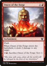 Omen of the Forge - Theros Beyond Death - Magic: The Gathering card