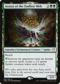 Arasta of the Endless Web - Theros Beyond Death - Magic: The Gathering card