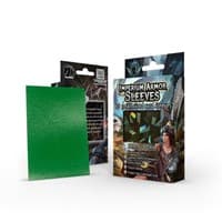 Imperium Armor Sleeves IIllusion Effect: Diamond - Emerald Green (60-Pack) - Imperium Duelist Card Sleeves - Card Sleeves card