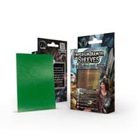 Imperium Armor Sleeves Illusion Effect: Parallel - Emerald Green (60-Pack) - Imperium Duelist Card Sleeves - Card Sleeves card