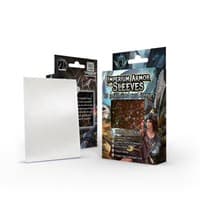 Imperium Armor Sleeves Illusion Effect: Galaxy - Pearl White (60-Pack) - Imperium Duelist Card Sleeves - Card Sleeves card