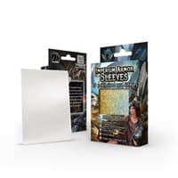 Imperium Armor Sleeves Illusion Effect: Sandstorm - Pearl White (60-Pack) - Imperium Duelist Card Sleeves - Card Sleeves card