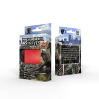 Imperium Armor Sleeves Pro Edition: Carnage Red (60-Pack) - Imperium Duelist Card Sleeves - Card Sleeves card