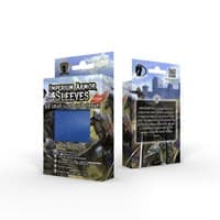 Imperium Armor Sleeves Pro Edition: Sapphire Blue (60-Pack) - Imperium Duelist Card Sleeves - Card Sleeves card