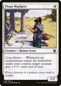 Pious Wayfarer - Theros Beyond Death - Magic: The Gathering card