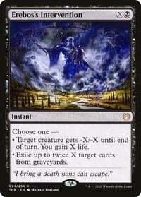 Erebos's Intervention - Theros Beyond Death - Magic: The Gathering card