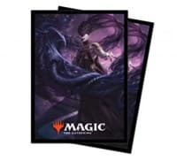 Theros Beyond Death Standard Deck Protectors - Ashiok, Nightmare Muse (100-Pack) - Ultra Pro Card Sleeves - Card Sleeves card