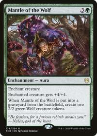Mantle of the Wolf - Theros Beyond Death - Magic: The Gathering card