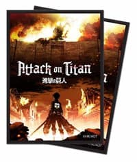 Attack on Titan Beginning Standard Deck Protectors (65-Pack) - Ultra Pro Card Sleeves - Card Sleeves card