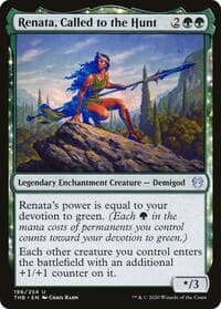 Renata, Called to the Hunt - Theros Beyond Death - Magic: The Gathering card