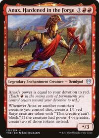 Anax, Hardened in the Forge - Theros Beyond Death - Magic: The Gathering card