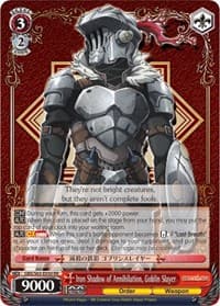 Iron Shadow of Annihilation, Goblin Slayer - Goblin Slayer - Weiss Schwarz card