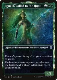 Renata, Called to the Hunt (Showcase) - Theros Beyond Death - Magic: The Gathering card