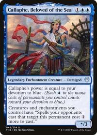 Callaphe, Beloved of the Sea - Theros Beyond Death - Magic: The Gathering card