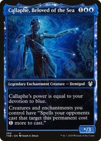 Callaphe, Beloved of the Sea (Showcase) - Theros Beyond Death - Magic: The Gathering card