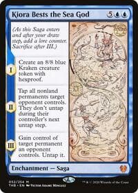 Kiora Bests the Sea God - Theros Beyond Death - Magic: The Gathering card