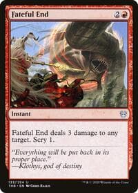 Fateful End - Theros Beyond Death - Magic: The Gathering card