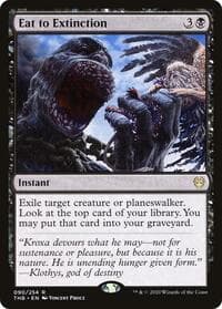 Eat to Extinction - Theros Beyond Death - Magic: The Gathering card