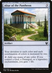 Altar of the Pantheon - Theros Beyond Death - Magic: The Gathering card