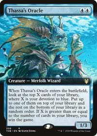 Thassa's Oracle (Extended Art) - Theros Beyond Death - Magic: The Gathering card