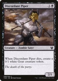 Discordant Piper - Theros Beyond Death - Magic: The Gathering card