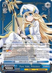 Pure Aide, Priestess - Goblin Slayer - Weiss Schwarz card