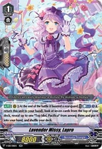 Lavender Missy, Lapro - V-EB11: Crystal Melody - Cardfight Vanguard card
