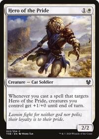 Hero of the Pride - Theros Beyond Death - Magic: The Gathering card