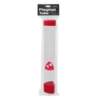 BCW Playmat Tube with Dice Cap - Red - BCW Playmat Storage - Playmats card