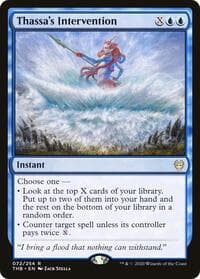 Thassa's Intervention - Theros Beyond Death - Magic: The Gathering card