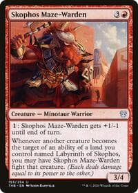 Skophos Maze-Warden - Theros Beyond Death - Magic: The Gathering card