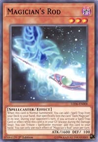 Magician's Rod - Legendary Duelists: Magical Hero - YuGiOh card