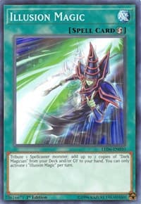 Illusion Magic - Legendary Duelists: Magical Hero - YuGiOh card
