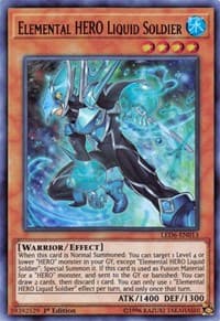Elemental HERO Liquid Soldier - Legendary Duelists: Magical Hero - YuGiOh card