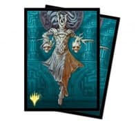 Theros Beyond Death Standard Deck Protectors Alt Art - Ashiok, Nightmare Muse (Borderless) (100-Pack) - Ultra Pro Card Sleeves - Card Sleeves card