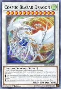 Cosmic Blazar Dragon - Legendary Duelists: Magical Hero - YuGiOh card