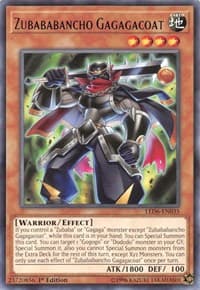 Zubababancho Gagagacoat - Legendary Duelists: Magical Hero - YuGiOh card