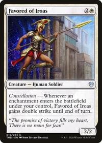 Favored of Iroas - Theros Beyond Death - Magic: The Gathering card