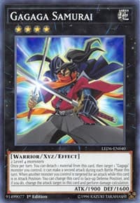 Gagaga Samurai - Legendary Duelists: Magical Hero - YuGiOh card