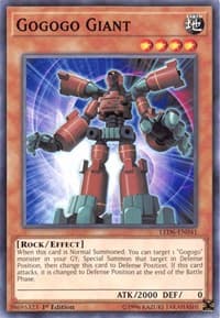 Gogogo Giant - Legendary Duelists: Magical Hero - YuGiOh card