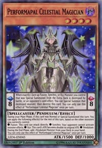 Performapal Celestial Magician - Legendary Duelists: Magical Hero - YuGiOh card