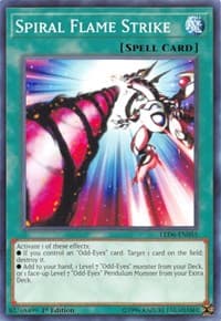 Spiral Flame Strike - Legendary Duelists: Magical Hero - YuGiOh card