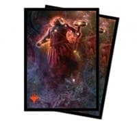 Theros Beyond Death Standard Deck Protectors Alt Art - Purphoros, Bronze-Blooded (Showcase) (100-Pack) - Ultra Pro Card Sleeves - Card Sleeves card