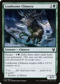 Loathsome Chimera - Theros Beyond Death - Magic: The Gathering card