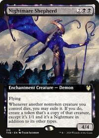 Nightmare Shepherd (Extended Art) - Theros Beyond Death - Magic: The Gathering card