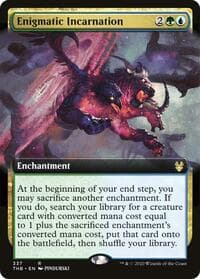 Enigmatic Incarnation (Extended Art) - Theros Beyond Death - Magic: The Gathering card