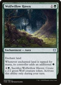 Wolfwillow Haven - Theros Beyond Death - Magic: The Gathering card