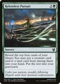 Relentless Pursuit - Theros Beyond Death - Magic: The Gathering card