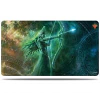 Theros Beyond Death Standard Size Playmat for Magic Alt Art - Nylea, Keen-Eyed (Showcase) - Ultra Pro Playmats - Playmats card