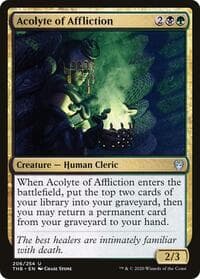 Acolyte of Affliction - Theros Beyond Death - Magic: The Gathering card